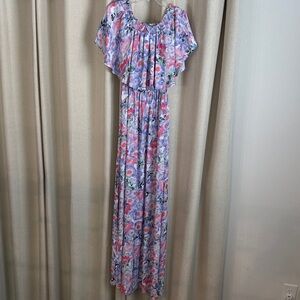 Show Me Your Mumu Hacienda Maxi Dress in Poppy Daze